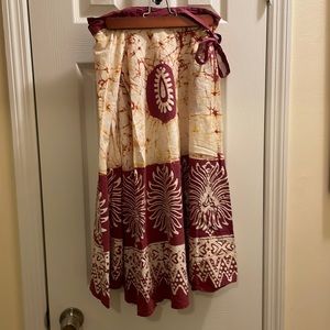 Vintage wrap around skirt